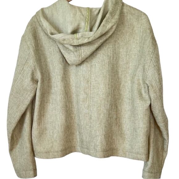 Avec Les Filles Cropped Hooded Jacket, Casual, Coastal, Weekend, City Chic,  XL - Picture 12 of 14